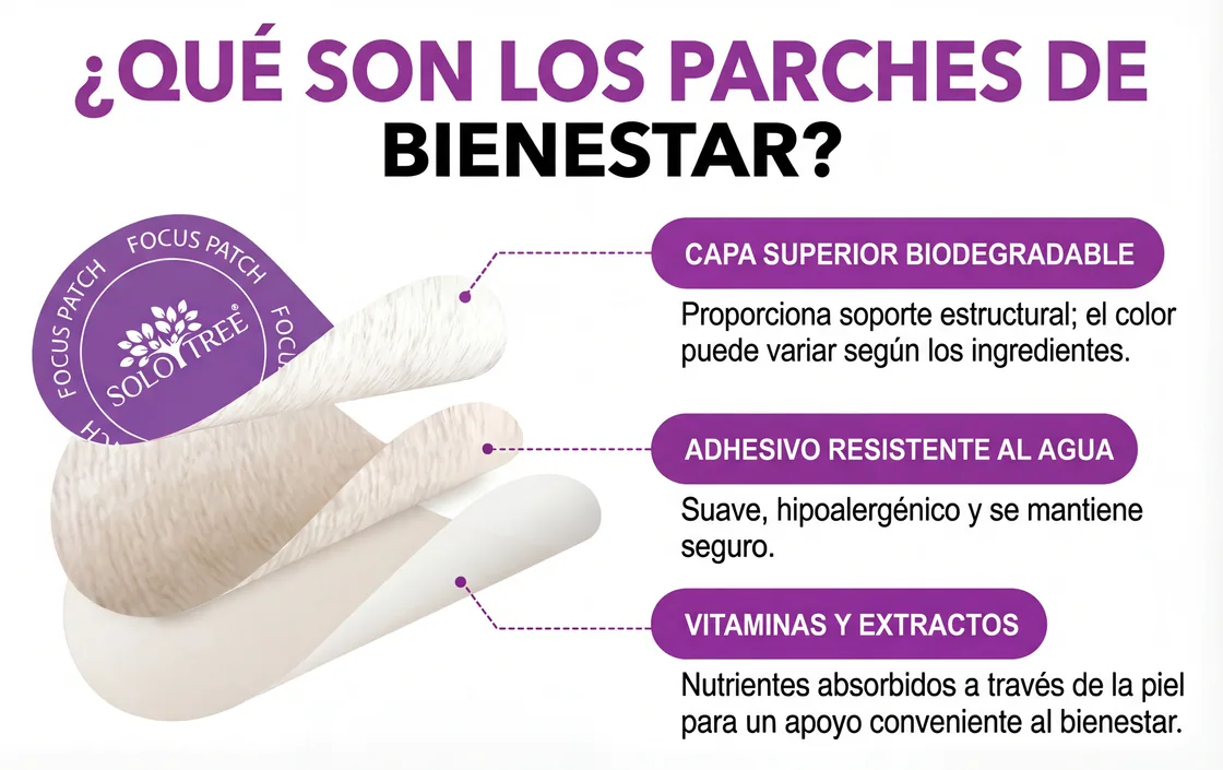 Infografía: qué son los parches de bienestar